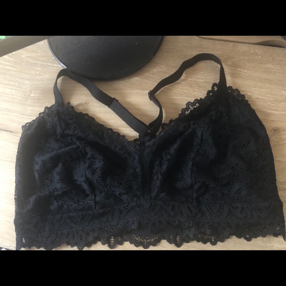 Auden Black Lace Bralette Plus Size 1X